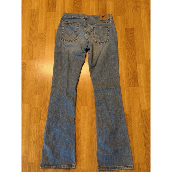 Levi’s 515 Jeans Womens 6 MIS Blue Boot Cut Low Rise Stretch Nouveau - Picture 6 of 9